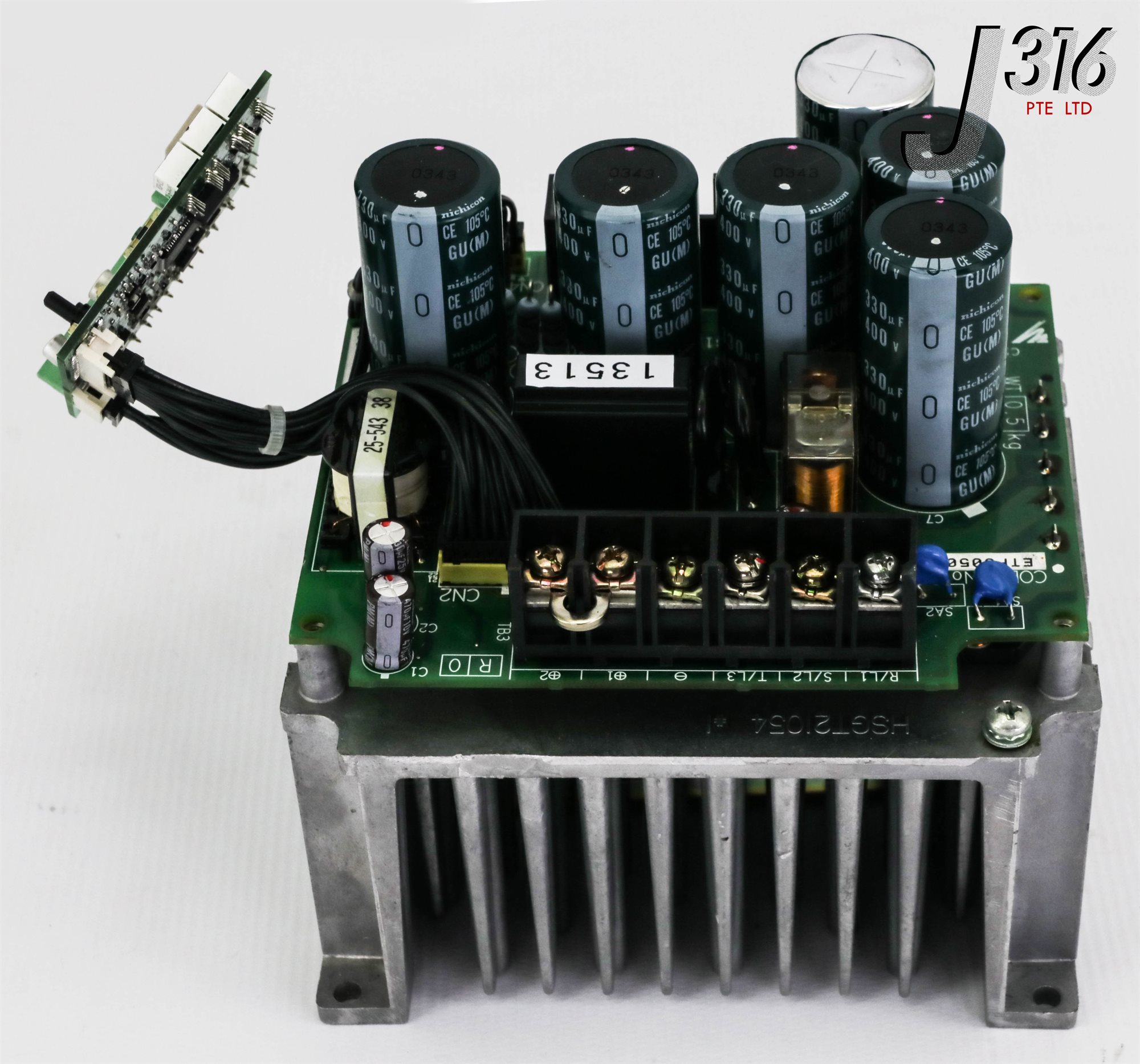 13513 YASKAWA HEAT SINK ASSY ETP605073 W/ ETC604363-S0020 INV MOBO